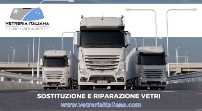 sostituzione e riparazione vetri per truck