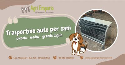 trasportino auto per cani in offerta a orosei