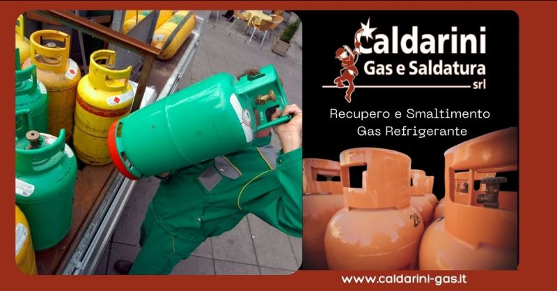 recupero e smaltimento gas refrigerante