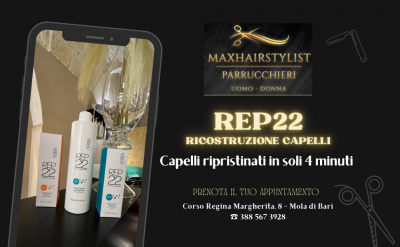 ricostruzione professionale rep22 per capelli danneggiati mola di bari