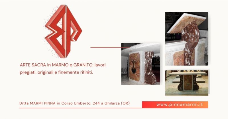  Arte Sacra in Marmo e Granito a Ghilarza