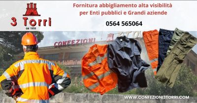 fornitura abbigliamento alta visibilita da lavoro enti pubblici e aziende