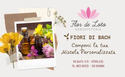 fiori di bach miscele personalizzate atessa