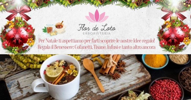 erboristeria con confezioni regalo natalizie atessa