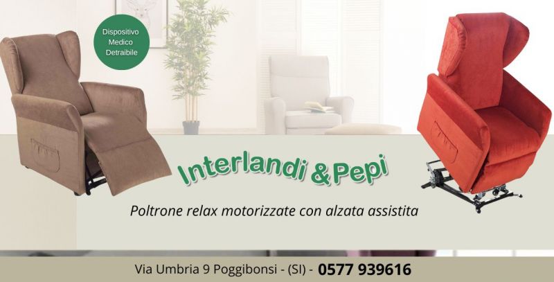 poltrone relax motorizzate con alzata assistita