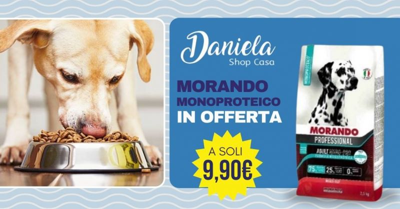 crocchette per cani Morando monoproteico in offerta