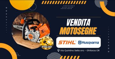 promozione motoseghe stihl e husqvarna ghilarza