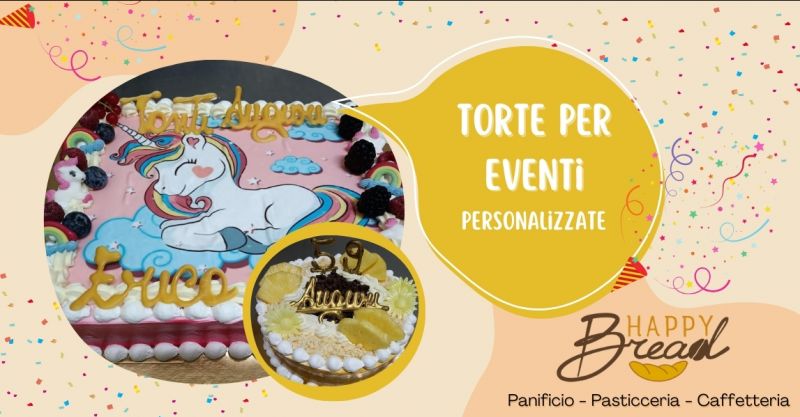 Torte per eventi personalizzate