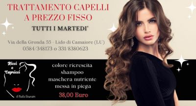 trattamento capelli a prezzo fisso promozione