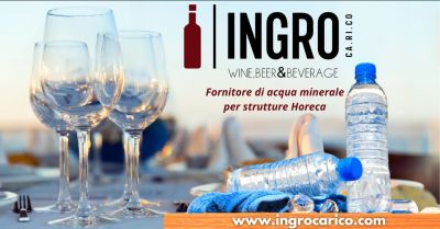 fornitore di acqua minerale per strutture horeca