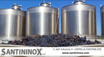 serbatoi in acciaio inox per vino