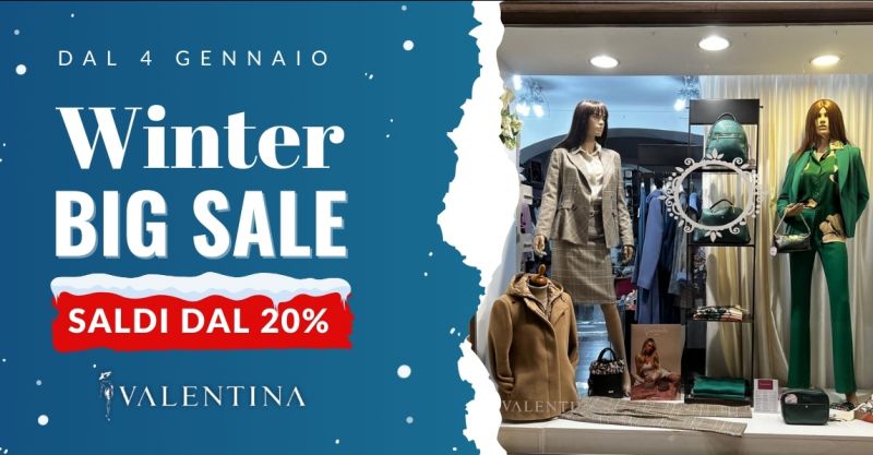 Saldi invernali abbigliamento donna