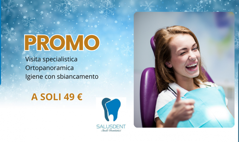 Promo igiene con smacchiamento dental