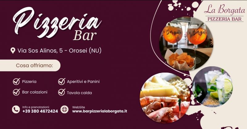 Bar per aperitivi a Orosei