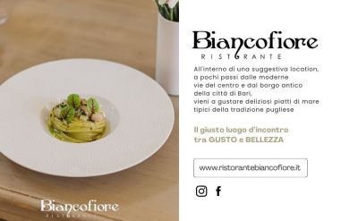 ristorante romantico in centro con menu di pesce