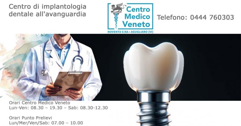 Centro di implantologia all'avanguardia a Noventa Vicentina