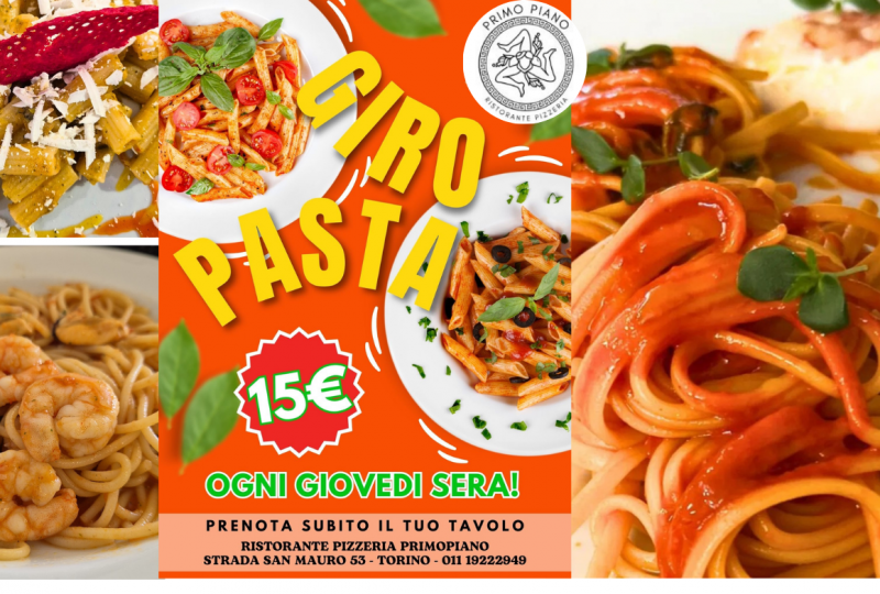 Giro pasta a prezzo fisso