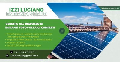 impianti fotovoltaici completi in vendita