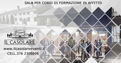 sale in affitto per corsi di formazione in provincia