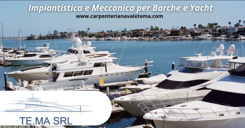 azienda specializzata progettazione impiantistica per barche e yacht