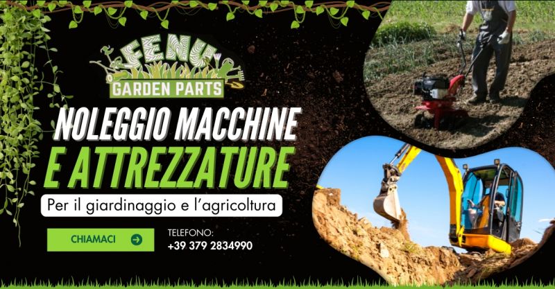 Noleggio macchine e attrezzature per il giardinaggio Siniscola