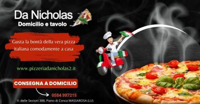 pizzeria con servizio consegna a domicilio a massarosa