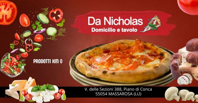 pizzeria con prodotti a km 0 a Massarosa