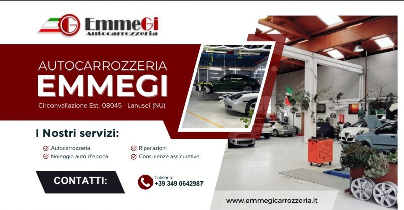 Autocarrozzeria per riparazioni a Lanusei