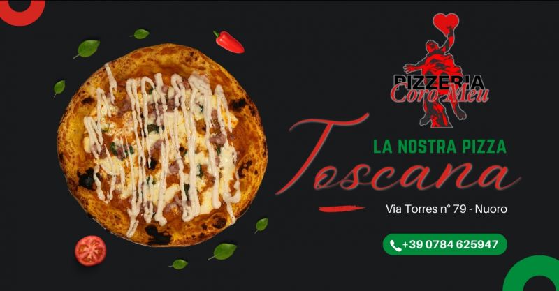 Nuova Pizza di stagione la Toscana