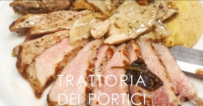 Trattoria Dei Portici Offerta Menu Degustazione Polenta Taragna Menu Prezzo Fisso Clusone Bergamo