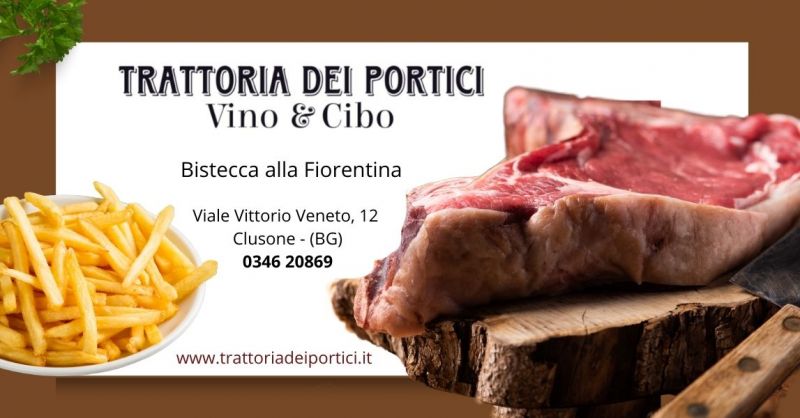 trattoria dove mangiare migliore bistecca alla Fiorentina