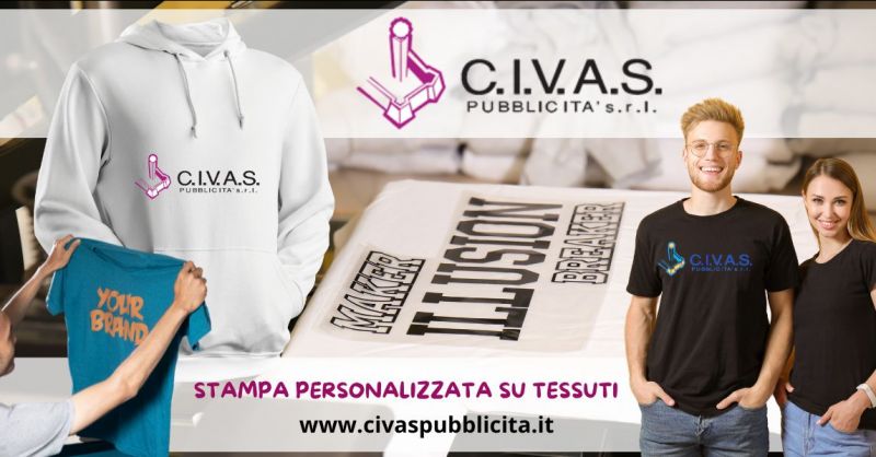 stampa personalizzata di magliette e felpe