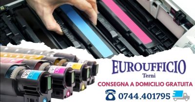 offerta servizio ritiro toner esausti terni occasione toner rigenerati consegna a domicilio terni