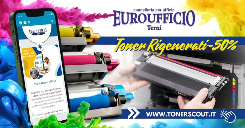 Fornitura toner originali rigenerati con consegna a domicilio