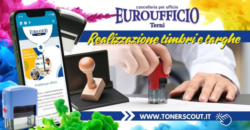 Realizzazione timbri targhe personalizzate