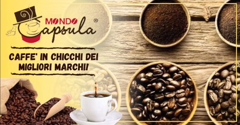 Offerta vendita caffè in chicchi dei migliori marchi - Occasione vendita migliore caffè in grani Padova