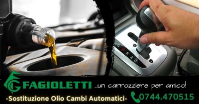 offerta sostituzione olio cambio automatico terni occasione servizio cambio olio cambio automatico terni