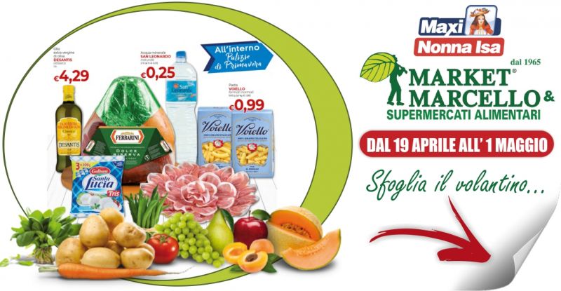 SUPERMERCATI MARCELLO - VOLANTINO OFFERTE PRODOTTI ALIMENTARI E