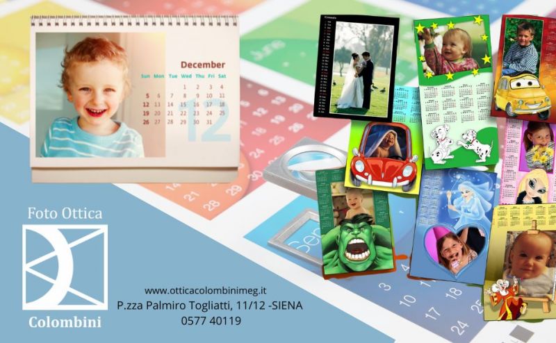 creazione e stampa calendari personalizzati