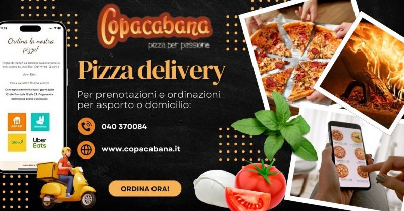 Pizzeria con consegna centro