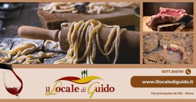 offerta ristorante cucina toscana tradizionale pici e bistecca fiorentina