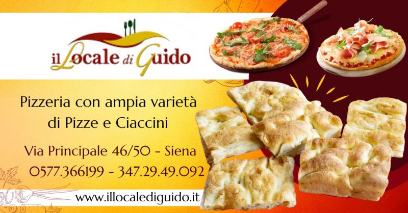 pizzeria dove mangiare ciaccino senese