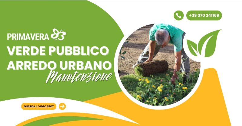 Manutenzione verde pubblico e arredo urbano