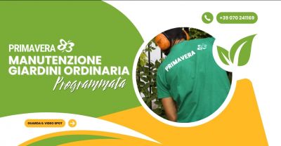 manutenzione giardini ordinaria programmata