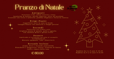 ristorante menu pranzo di natale a fano